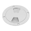 Stainless Steel Boat Deck Round Plate Durable Marine Inspection Hatch