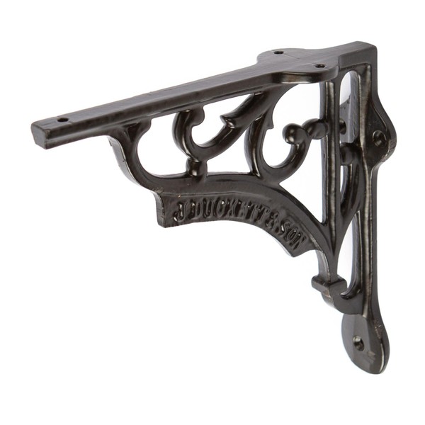 Hammer and Tongs - Ornate Iron Shelf Bracket - D150mm