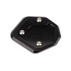 Motorcycle Kickstand Foot Side Stand Extension Pad Support Plate Replacement