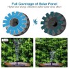AISITIN 3.5W Solar Fountain, Solar Powered Fountain Pump with 6
