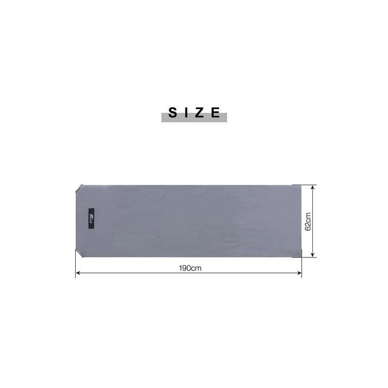 FIELDOOR Sleeping in Car, Size S, Matte Sheet, Thickness 2.0