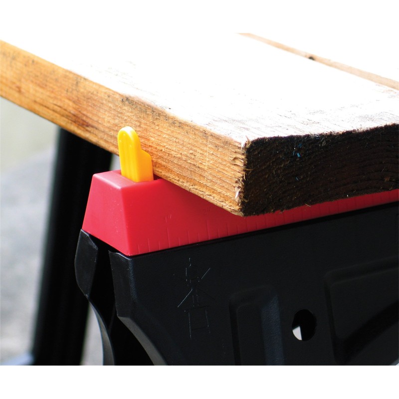 Performance Tool W54009 Heavy Duty Plastic Sawhorse Set (450 lb