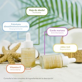 Sérum Antimanchas con Vitamina C, Extractos Naturales y Activos Despigmentantes Desvanece Manchas y Unifica el Tono de la Piel, 30 Ml  Suero...       