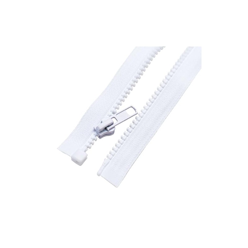 Sawoake 2PCS #5 45 Inch Separating Jacket Zippers for Sewing