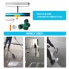 Self-Levelling Cement Tool Kit，Floor Construction Tools with Roller Spiked Shoes