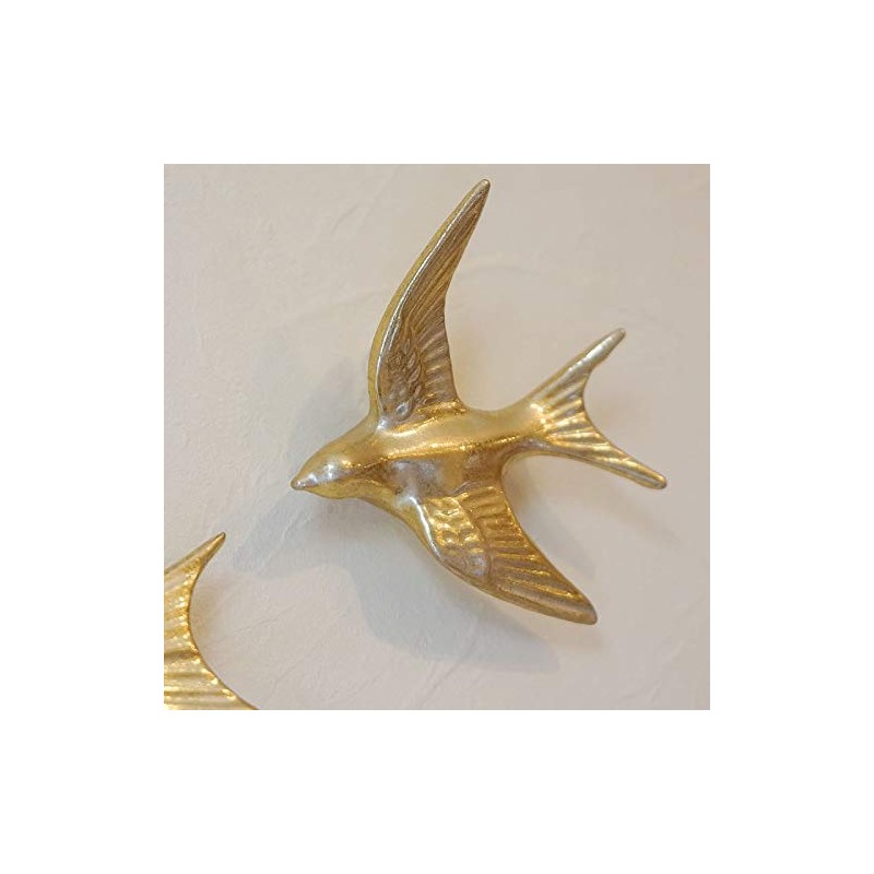 Wall Hanging Ornament, Wall Decor, Birds, Small & Large, Set