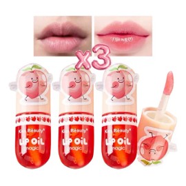 Magic Kiss Beauty lip oil 3 pzs | gloss labial brillo intenso todo tipo de piel