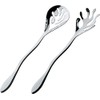 Alessi Mediterraneo | ESI16SET Design Salad Cutlery, Steel, Polished