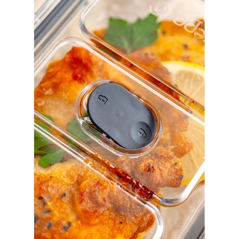 LatchLok Click 4.3 Cup Food Storage Container, Set of 2,