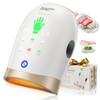 DEJUNPIOOL Hand Massager with Heat and Compression, Finger Stretch &