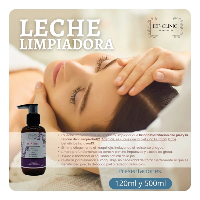 Desmaquillante Facial Vita-milk Leche Limpiadora Profesional