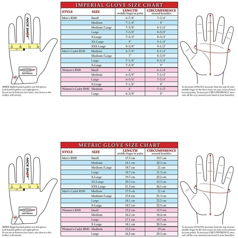 Nice Shot The Bird Golf Glove, Men's Left Hand in