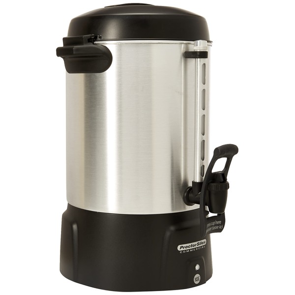 Proctor Silex 45060 60 Cup Brushed Aluminum Coffee Urn