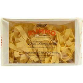 Rummo Pappardelle All'Uovo Nest No. 101 – Luxurious Italian Egg Pasta, Slow-Dried & Ribbon-Cut for Perfect Texture, 250 g (Pack of 1)