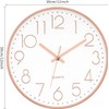 Foxtop Modern, Quartz, Silent, Wall Clock / Silent Sweeping Second
