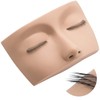 Embagol 3 Lash Layers Lash Mannequin Head For Eyelash Extension,