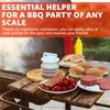 Mission Gallery Hamburger Press Patty Maker - 4 in1, Burger