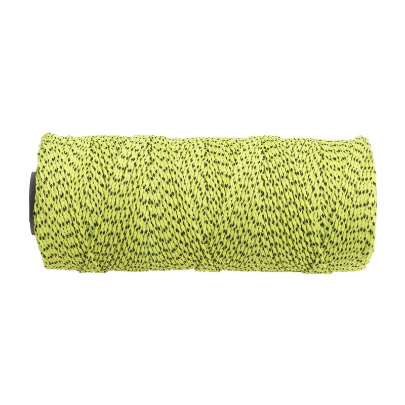 MARSHALLTOWN Masonry Line, Bonded Nylon, Yellow & Black, 500 Foot,