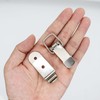 Lexziuo 4PCS 90 Degree Latch Stainless Steel Spring Loaded Toggle