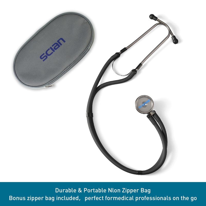 SCIAN Sprague Rappaport Dual Head Stethoscope with Interchangeable Chestpiece for