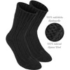 BRUBAKER Warm Alpaca Socks for Men or Women - 4