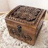 dophee 1Pc Decorative Embossing Box Hasp Latch Lock and 2Pcs