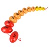 Wooden Prader Orchidometer, Prader Balls, Endocrine Rosary for Measuring Testis