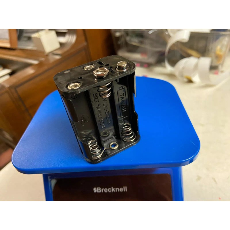 Whites 12V & 9V Battery Holder Kit White's Metal Detector