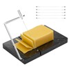 TOPULORS Cheese Slicer - Cheese Cutter with 5 Replacement Upgrade