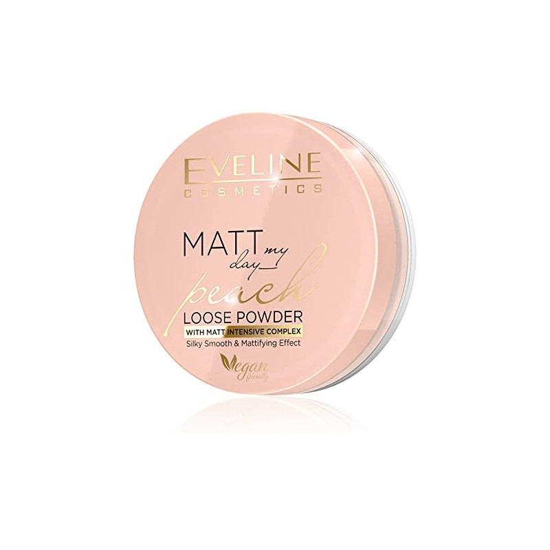 Eveline Cosmetics Matt My Day Synapy Matting Powder - Peach