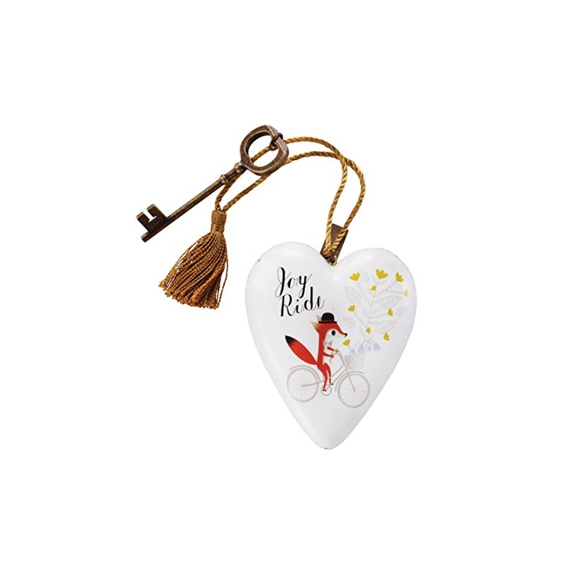 Demdaco Joy Ride Art Heart Ornament
