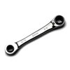 Capri Tools 4-in-1 120-Tooth Box End Reversible Ratcheting Wrench, 9/16,
