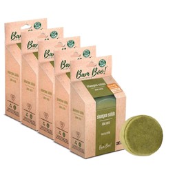 5 Pack Shampoo Sólido Artesanal Aloe Vera 80 Gr Bam Boo!