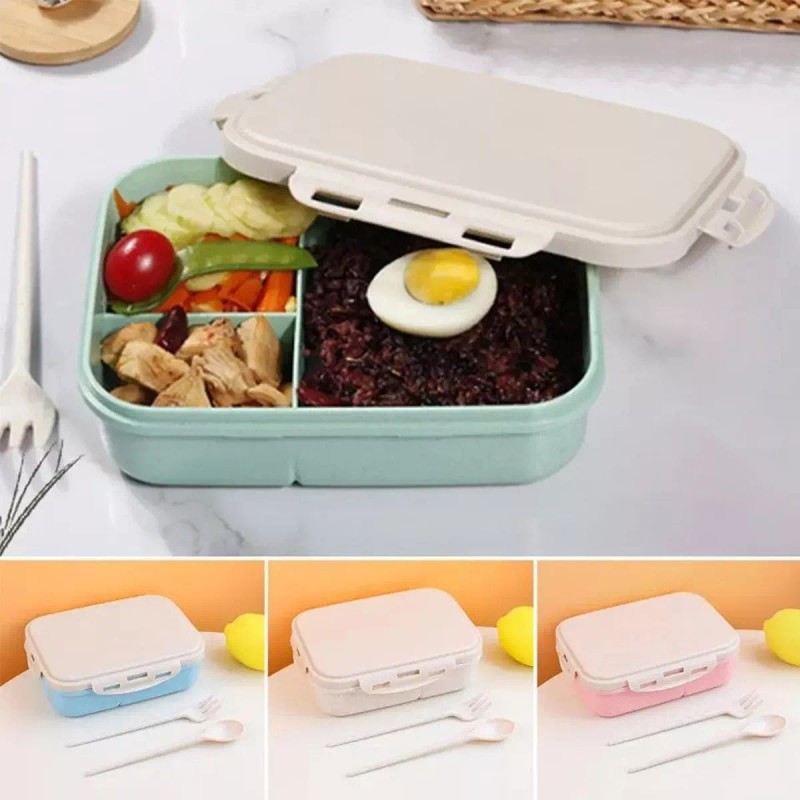 Lecute Shop Lonchera Recipiente Ecologico Lunch Escolar Oficina Comida