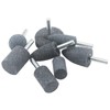 Inovsolid 8 Pcs Assorted Drill Grinding Stones 1/4 Inch Shank