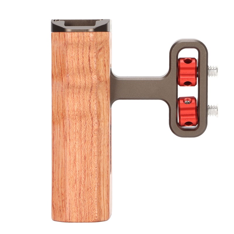 Universal Side Wooden Handle Grip Natural Adjustable Brazilian Wood Side