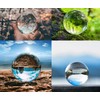 ChezMax Crystal Glass Sphere Ball with Stand Decorative Ball Crystal