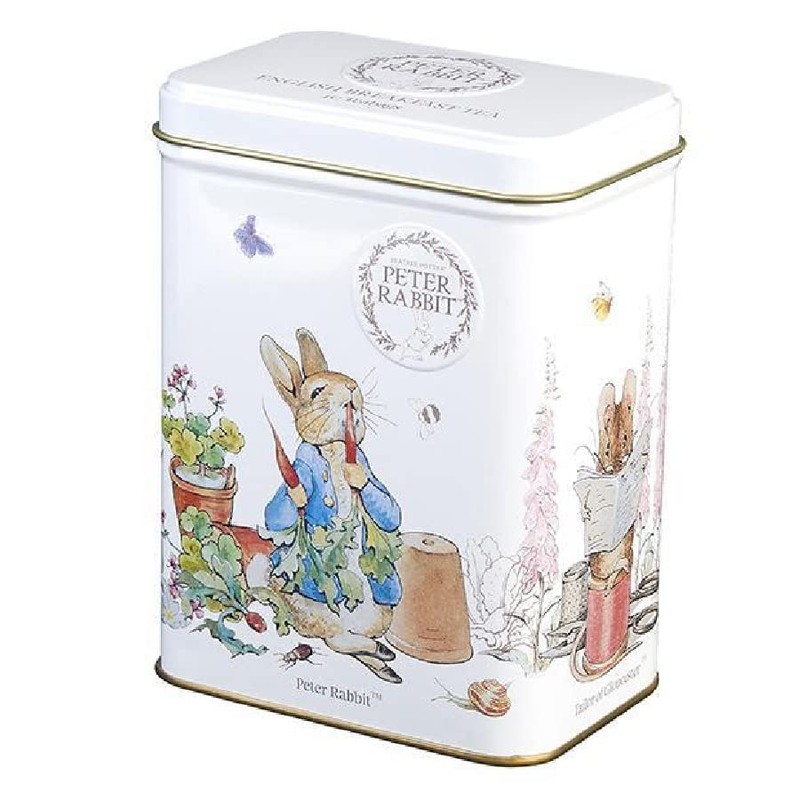 New English Teas Peter Rabbit Tea Tin with 40 English