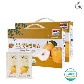 Singing happy pear juice 100ml x 60 bags / 싱싱 행복한 배즙 100ml x 60포