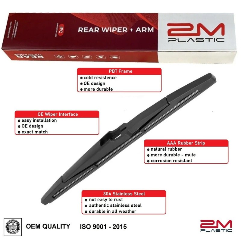 Rear Wiper Arm Blade For Hyundai PALISADE 2020-2025 Tucson 2016-2017