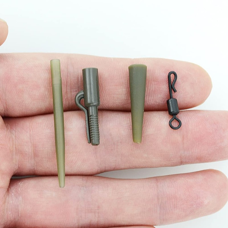 Carp Fishing Clamps Set in Box with Quick Change Swivels