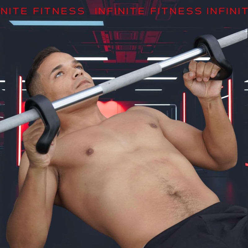 Infinite Fitness Nonslip Hook Handle 45 Degree Grip Cable Machine