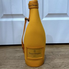 Veuve Cliquot Champagne Bottle Ice Jacket Cover Carrier Travel Bag Orange