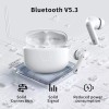 XIAOWTEK A40 Pro Wireless Earbuds 50Hrs Playtime Bluetooth Built in