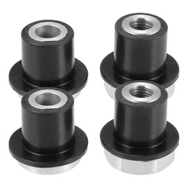 X AUTOHAUX 4pcs Steering Rack and Pinion Mount Bushing NO.52106728AC/52113031AD for Dodge for Ram 1500 2002-2012