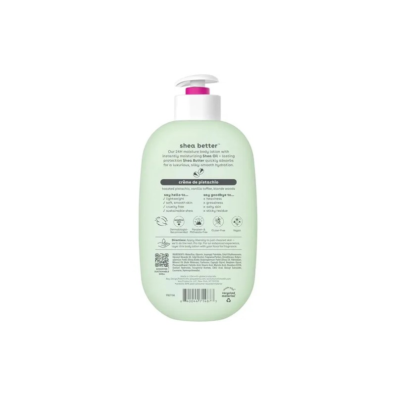 Eos Shea Better Crema Corporal De Pistacho Crema 473 Ml