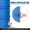 Enoch's Land 3/4" Hose Barb Thru-Bulk Bulkhead Fitting,304 Stainless Steel