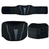 Kidney Belt Motorcycle Men and Women, Basic Black, Effective Stabilisation