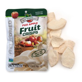 Brothers-All-Natural, Freeze Dried - Fruit Crisp, Fuji Apples, 12 Seperately Packed, 4.23 oz (120 g)