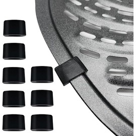 Rhsaae 8PCS Air Fryer Rubber Bumpers for PowerXL 7QT 2QT Gowise USA 7QT Air Fryers, Upgraded Air Fryer Silicone Rubber Bumpers Tabs Parts Tips Spacers for PowerXL Air Fryer, High-temperature Resistant